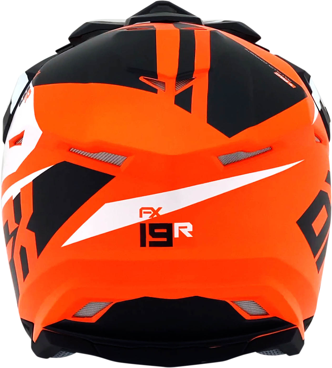 Casco AFX FX-19R - Racing - Naranja mate - Mediano 0110-7084 