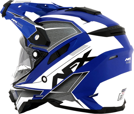 AFX FX-41 Helmet - Range - Matte Blue - Medium 0140-0072