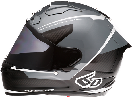 6D ATS-1R Helmet - Alpha - Silver - Small 30-0585