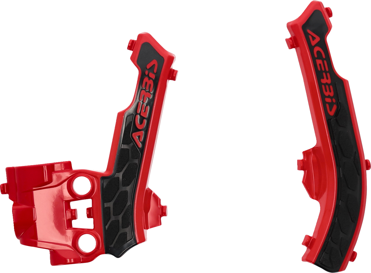 ACERBIS X-Grip Frame Guards - Red/Black 2979611018