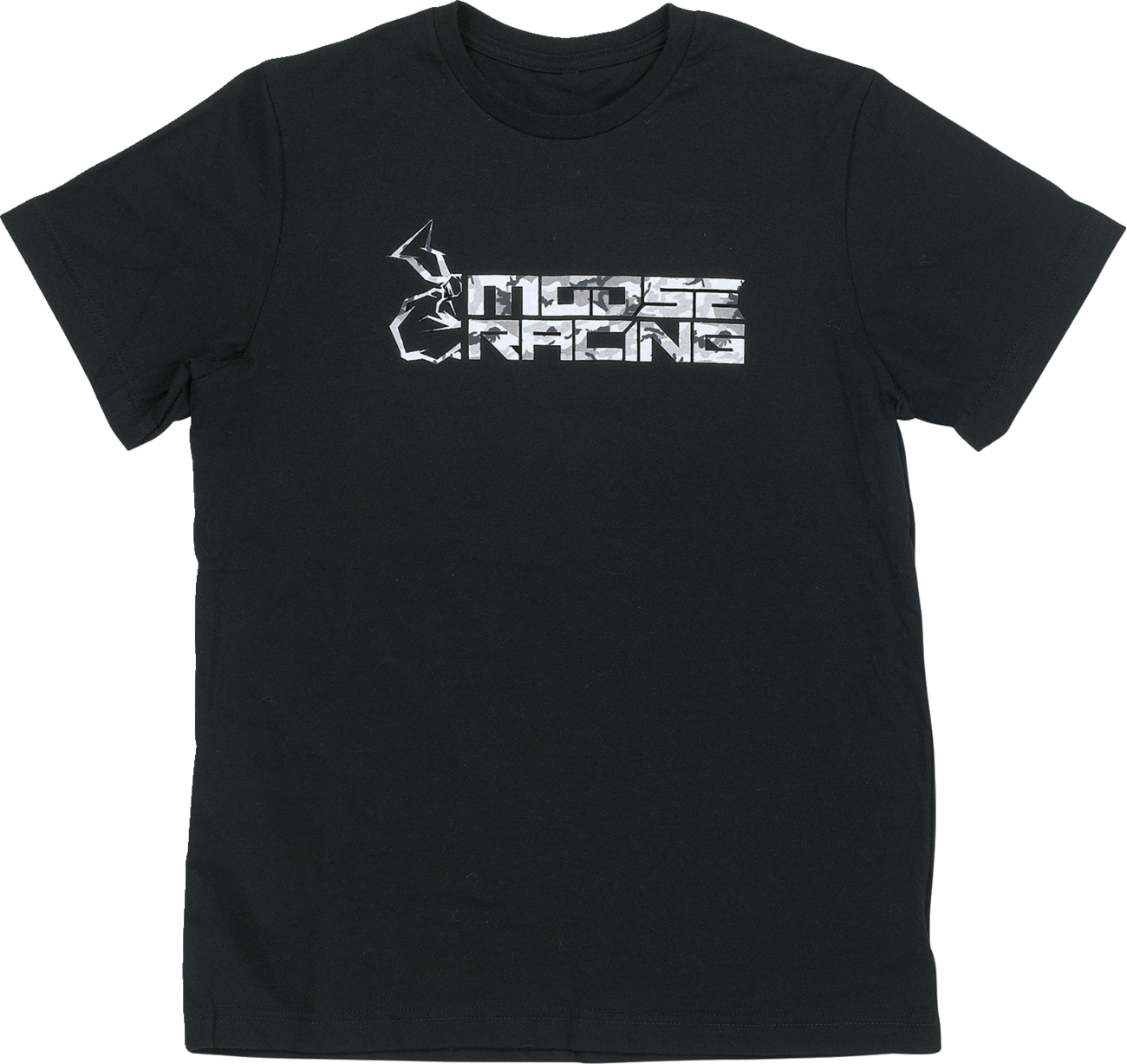 MOOSE RACING Youth Camo T-Shirt - Black - XL 3032-3685