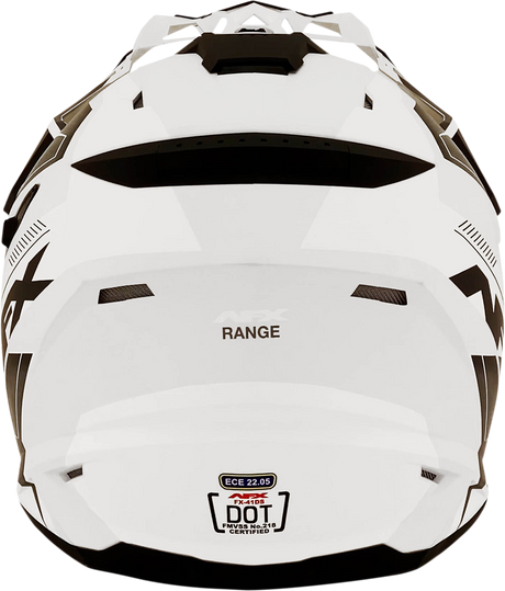 AFX FX-41 Helmet - Range - Matte White - Large 0140-0078