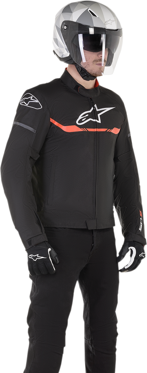 ALPINESTARS T-SP S Waterproof Jacket - Black/White/Red - 2XL 3200120-1030-2X