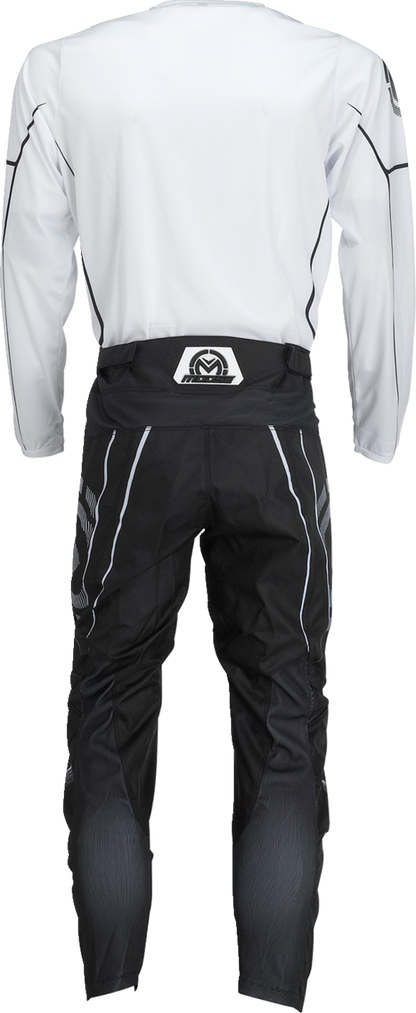 MOOSE RACING Qualifier® Pants - Black/White - 34 2901-10353