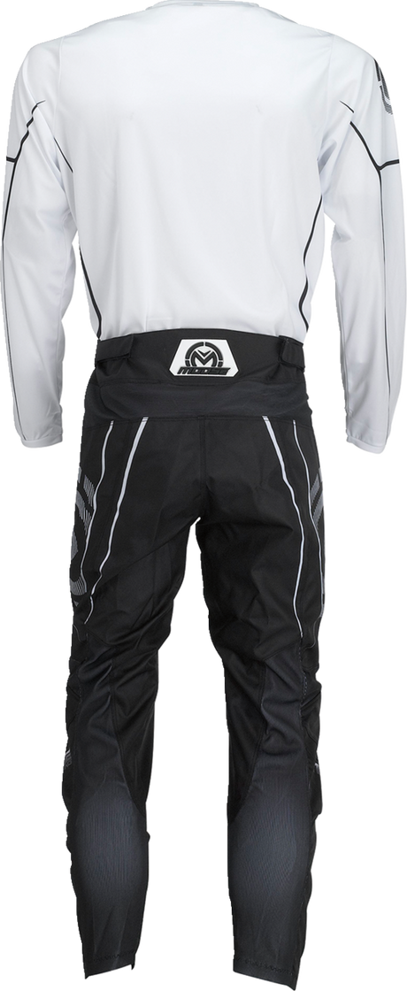 MOOSE RACING Qualifier® Pants - Black/White - 36 2901-10354