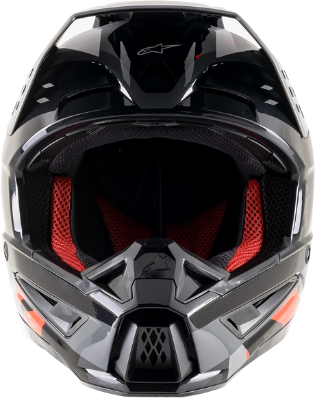 ALPINESTARS SM5 Helmet - Rover - Gray/Red - Medium 8303921-1392-MD