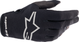 ALPINESTARS Radar Gloves - Black/Brushed Silver - 2XL 3561823-1419-LX