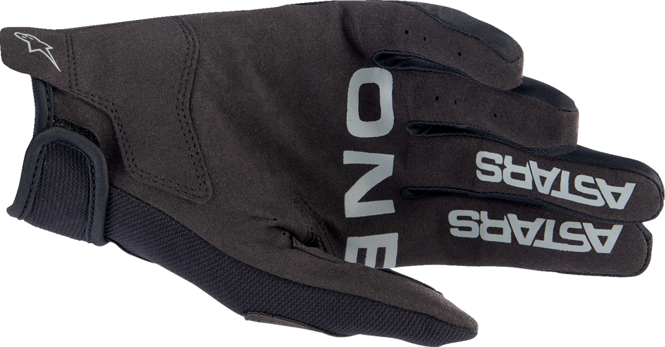 ALPINESTARS Radar Gloves - Black/Brushed Silver - Medium 3561823-1419-M