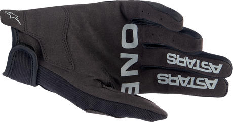 ALPINESTARS Radar Gloves - Black/Brushed Silver - XL 3561823-1419-XL