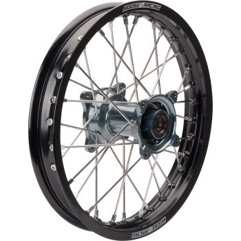 Conjunto de ruedas MOOSE RACING - SX-1 - Completo - Trasero - Rueda negra/buje gris - 18x2,15 MR-21518-BKGY 