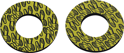 RENTHAL Grip Donutz - Black/Yellow G205