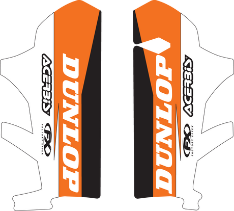 FACTORY EFFEX Fork Guard Graphic - KTM 17-40506