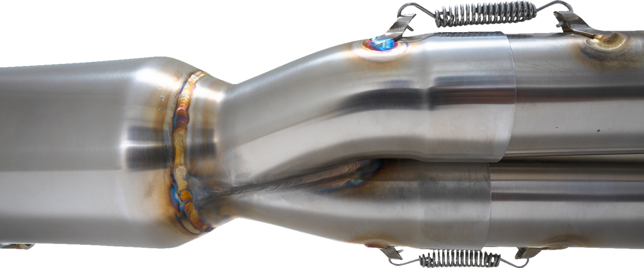 VANCE & HINES Hi-Output RR Exhaust System - Brushed 27321
