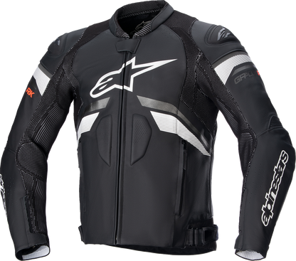 ALPINESTARS GP Plus R v3 Rideknit Leather Jacket - Black/White - US 40 / EU 50 31003211250