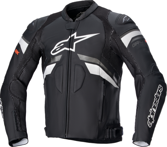 ALPINESTARS GP Plus R v3 Rideknit Leather Jacket - Black/White - US 40 / EU 50 31003211250