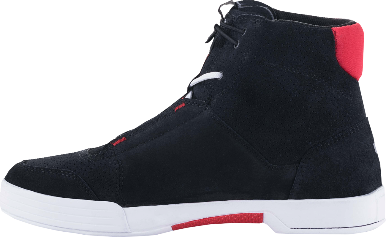 Zapatos ALPINESTARS Chrome - Negro/Blanco/Rojo - US 12.5 2512322130413 