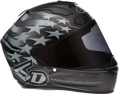 6D ATS-1R Helmet - Patriot - Black - 2XL 30-0609