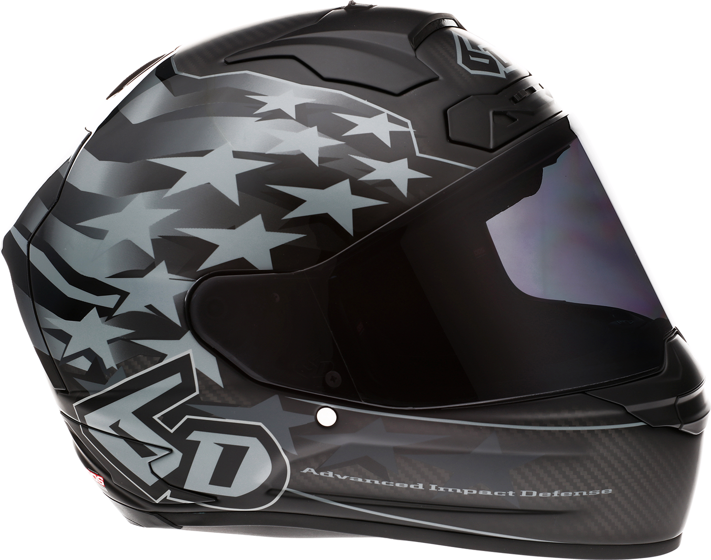 6D ATS-1R Helmet - Patriot - Black - Large 30-0607