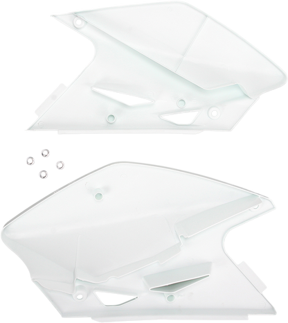 ACERBIS Side Panels - White 2043420002