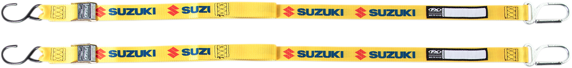 FACTORY EFFEX Tie-Downs - Yellow - Suzuki 22-45480