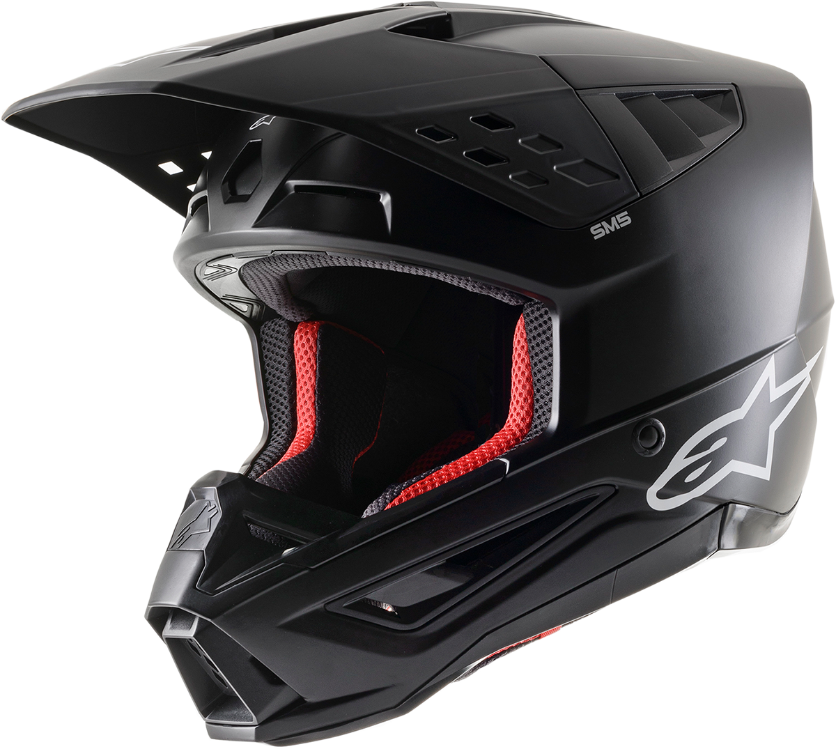 Casco ALPINESTARS SM5 - Sólido - Negro mate - Pequeño 8303121-110-SM