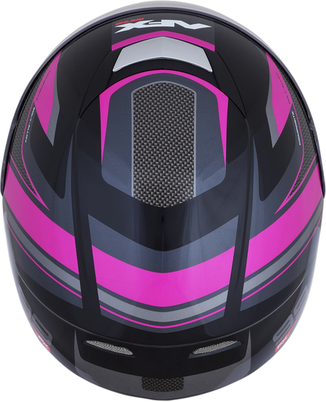 AFX FX-99 Helmet - Recurve - Black/Fuchsia - Small 0101-11102