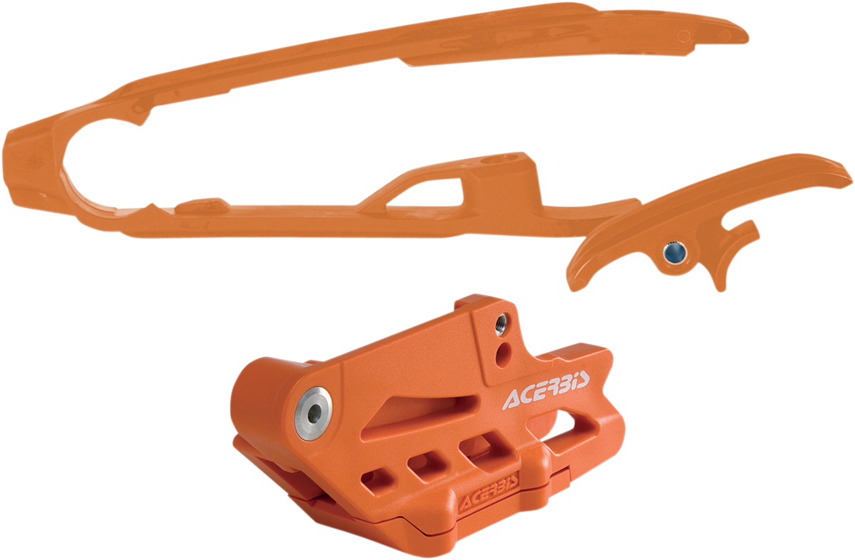 ACERBIS Chain Guide and Slider Kit - KTM - Orange 2314050036