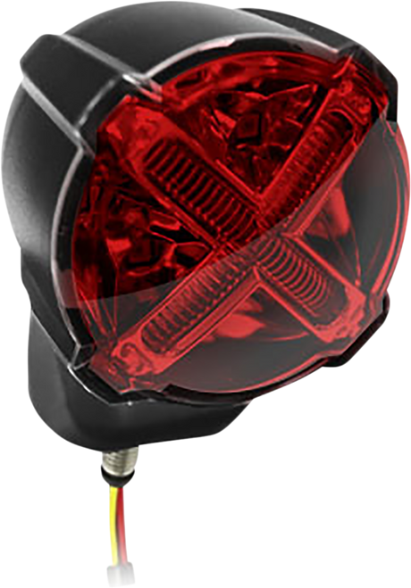 KOSO NORTH AMERICA Taillight - Universal - Red Lens HB036000