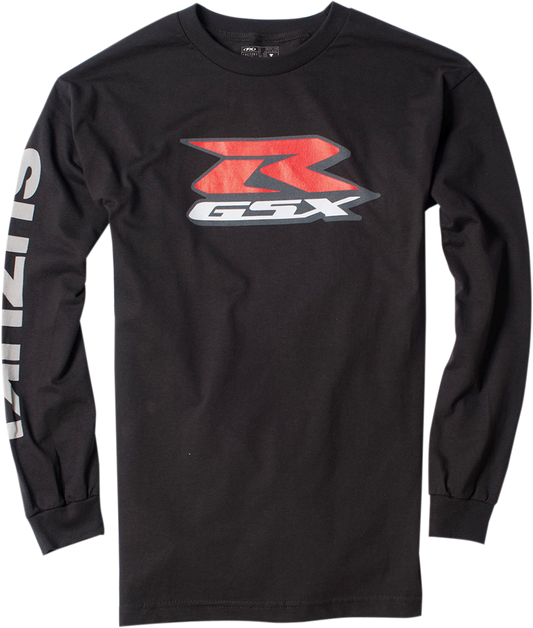 FACTORY EFFEX Suzuki GSXR Long-Sleeve T-Shirt - Black - XL 17-87416