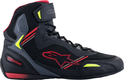 ALPINESTARS Faster-3 Rideknit® Shoes - Black/Red/Yellow - US 9.5 25103191370