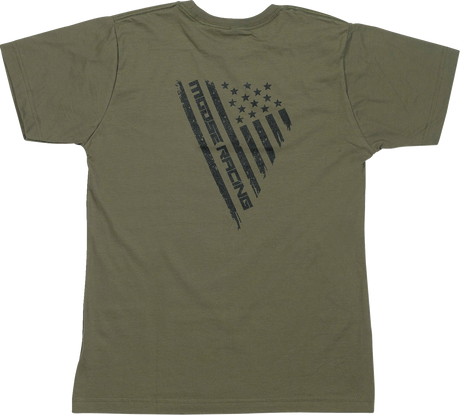 MOOSE RACING Youth Salute T-Shirt - Olive - Medium 3032-3695