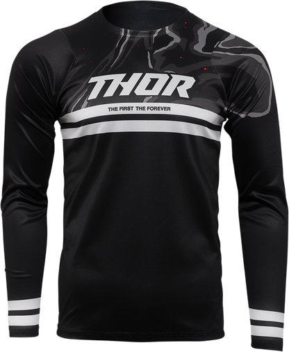 THOR Assist Banger Jersey - Long-Sleeve - Black - XS 5120-0186