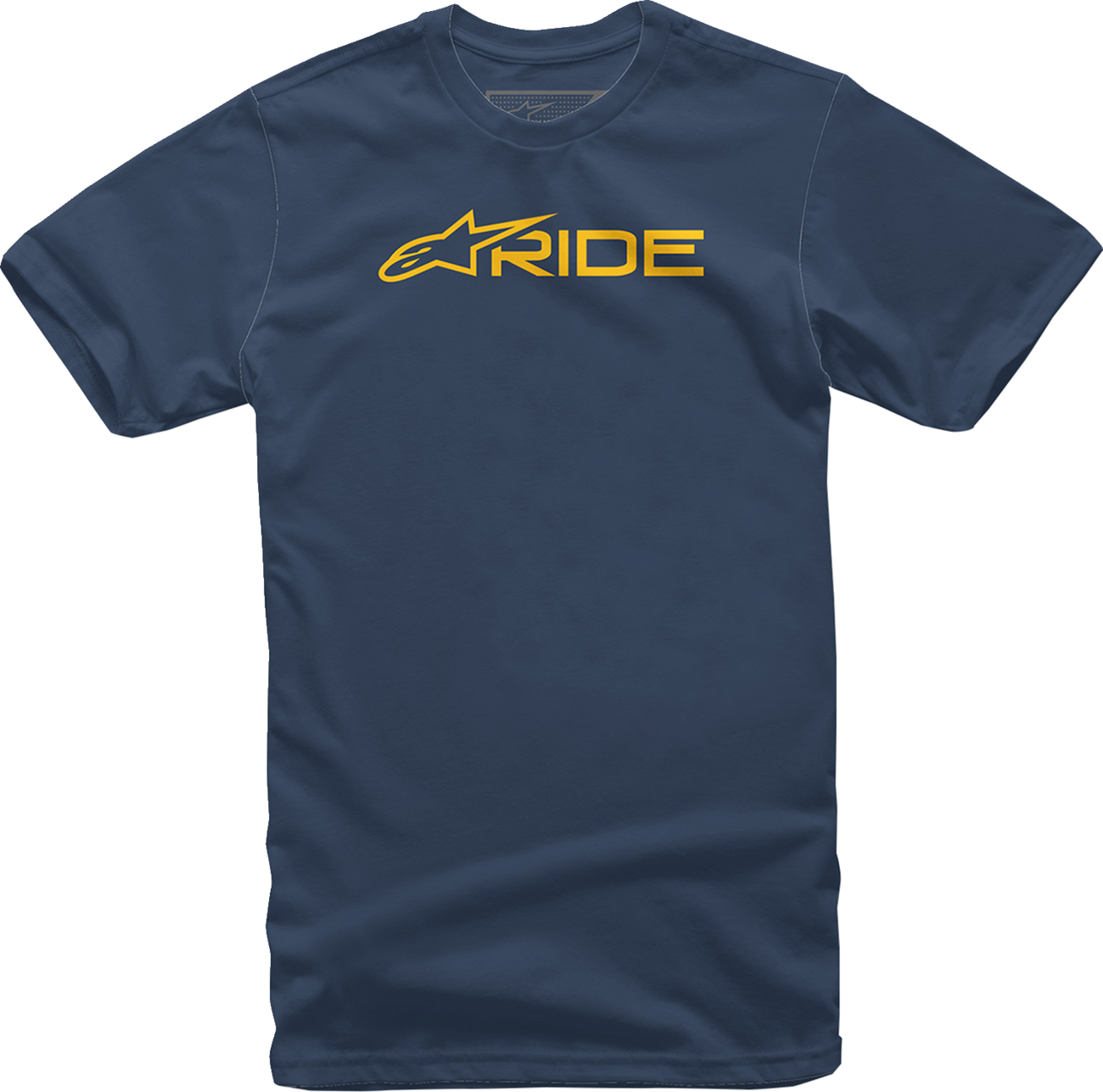 ALPINESTARS Ride 3.0 T-Shirt - Navy/Gold - 2XL 12327220070592X