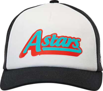 ALPINESTARS Delivery Trucker Hat - White/Black - One Size 1213810102010OS