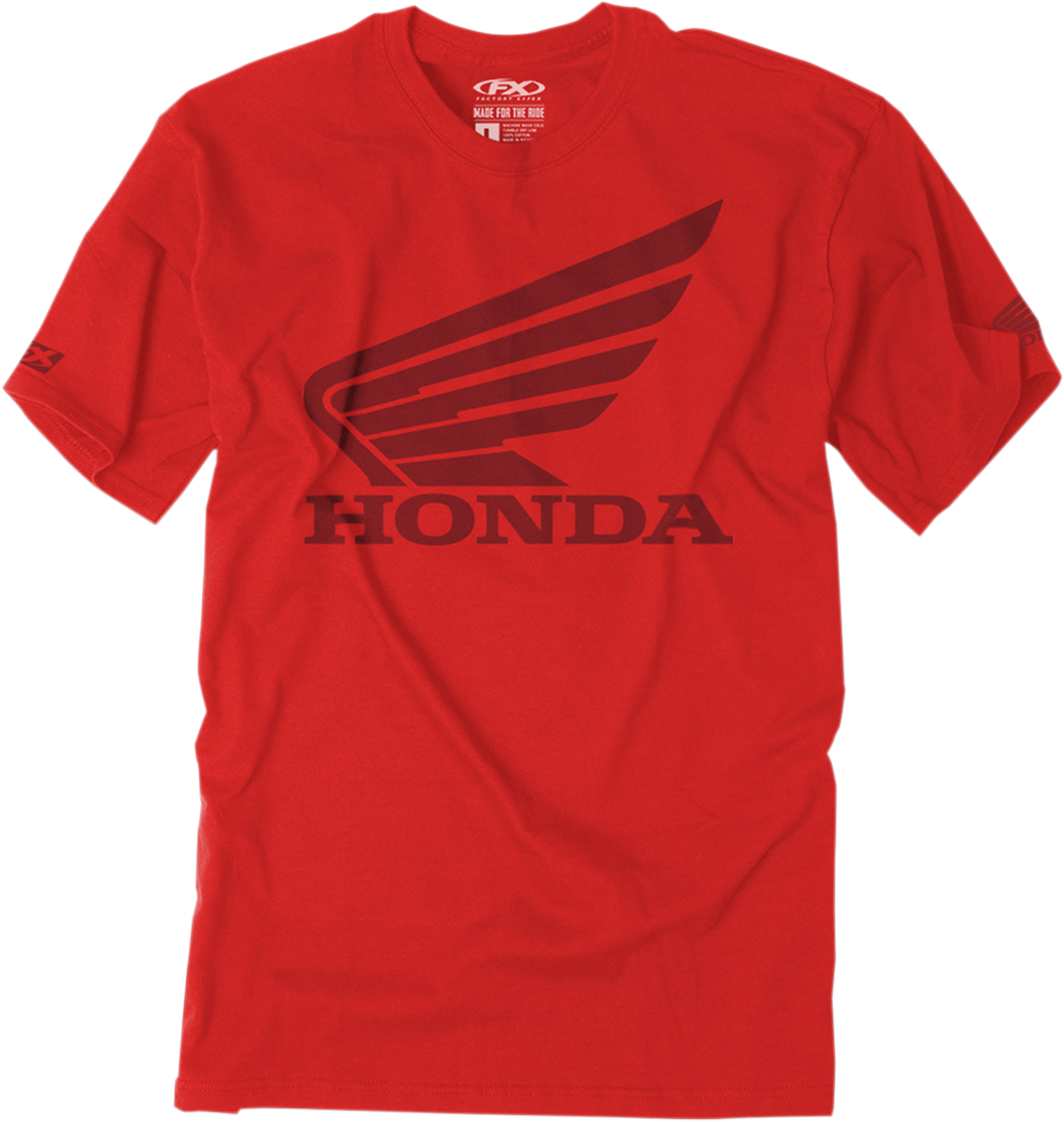 FACTORY EFFEX Honda Big Wing T-Shirt - Red - 2XL 21-87318