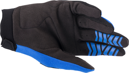 Guantes ALPINESTARS Full Bore - Azul/Negro - Pequeños 3563622-713-S 