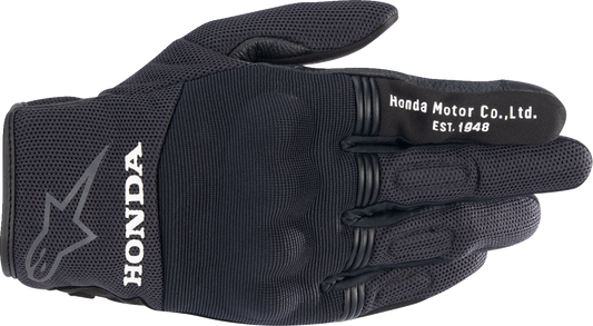 ALPINESTARS Honda Copper Gloves - Black - Small 3568321-10-S