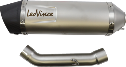 LEOVINCE LV One EVO Slip-On Muffler - Stainless Steel 14393E