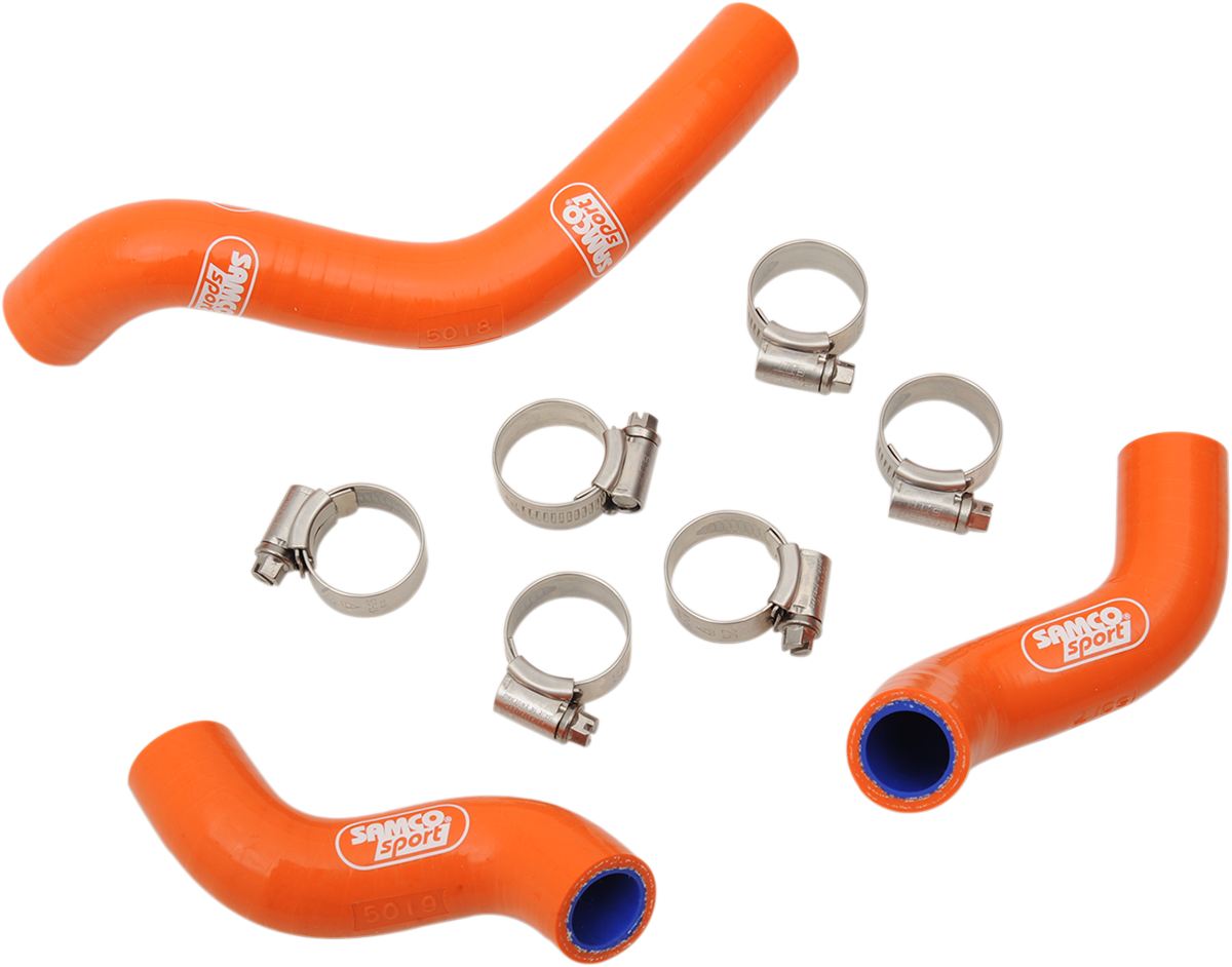 MOOSE RACING Radiator Hose Kit - Orange - KTM MBU-KTM-78-OR