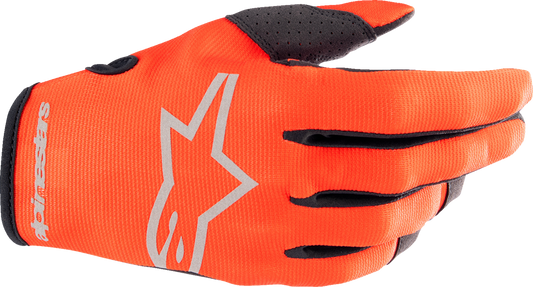 Guantes ALPINESTARS Radar - Naranja intenso/Negro - XL 3561823-411-XL 