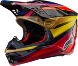 Casco ALPINESTARS Supertech M10 - Era - MIPS - Oro brillante/Amarillo/Rojo río - Mediano 8301223-5938-M 