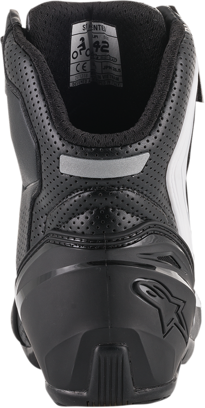 Zapatos con ventilación ALPINESTARS SP-1 v2 - Negro/Blanco - US 12 / EU 47 25113181247 