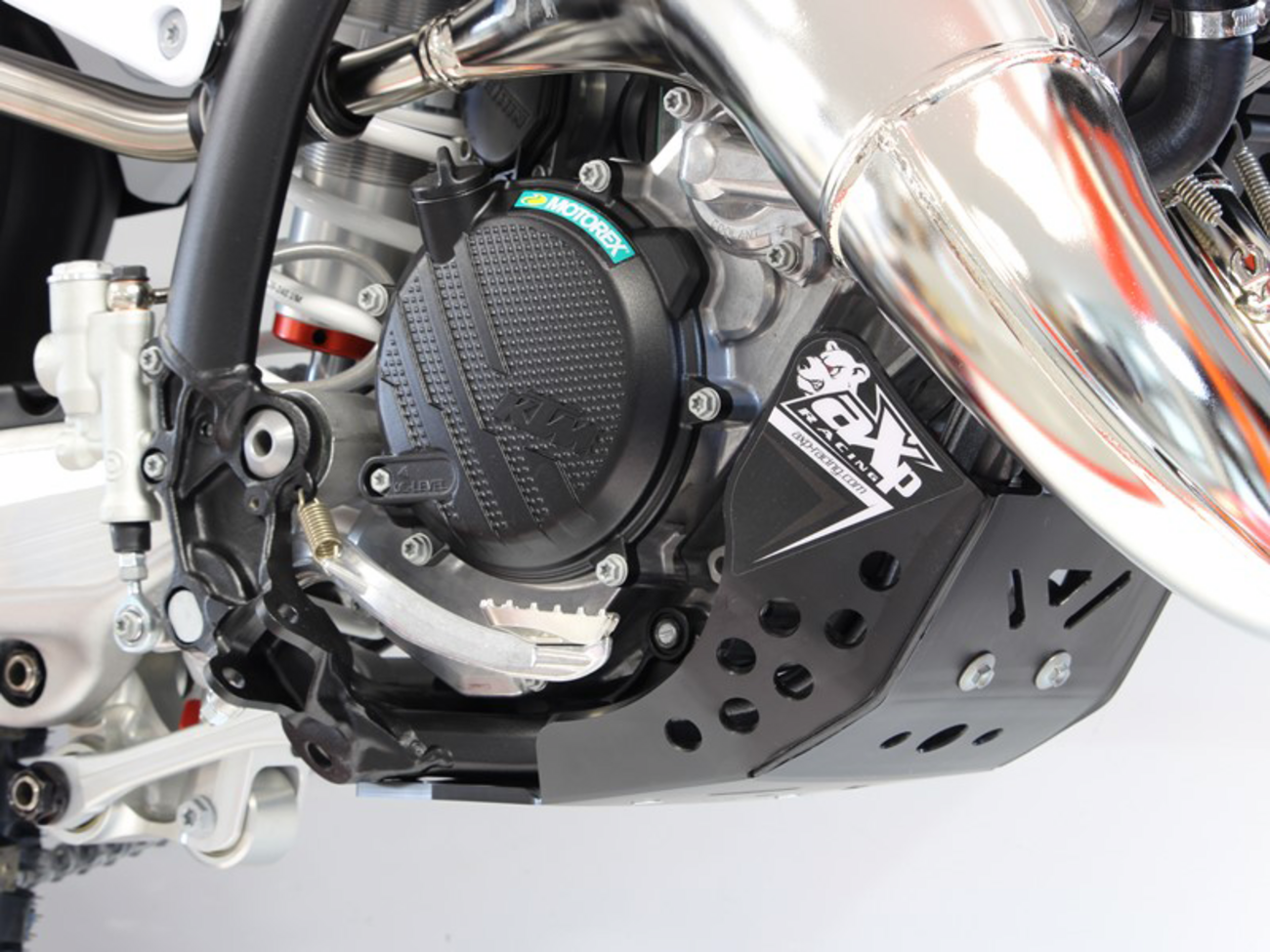 AXP RACING Skid Plate - Black - Husqvarna | KTM  125/150  SX/XC2023-2024 AX1668