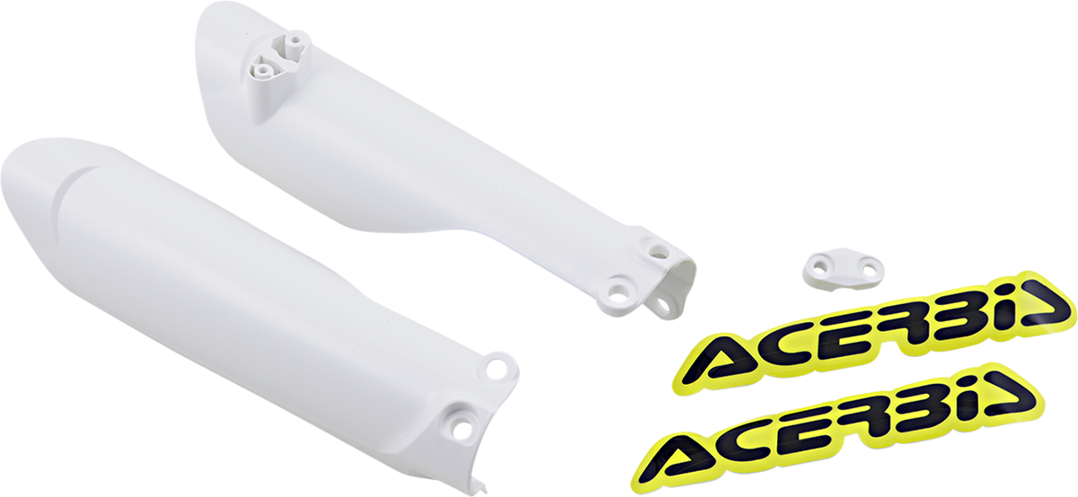 ACERBIS Cubiertas inferiores de horquilla para horquillas invertidas - Blanco 2791510002