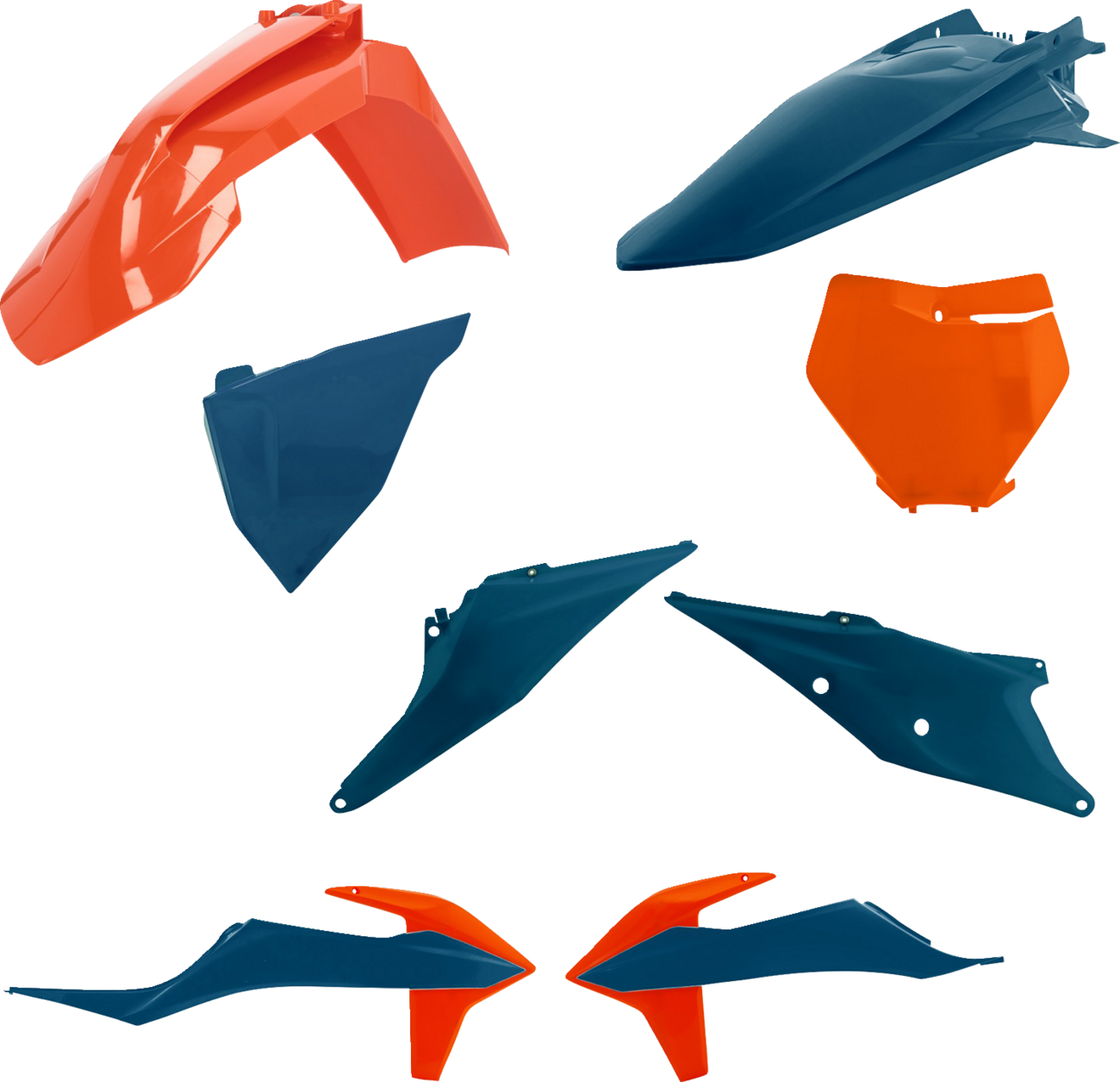 ACERBIS Full Replacement Body Kit Orange/Dark Blue SX/SC/SX-F 2019-2022 2726497302