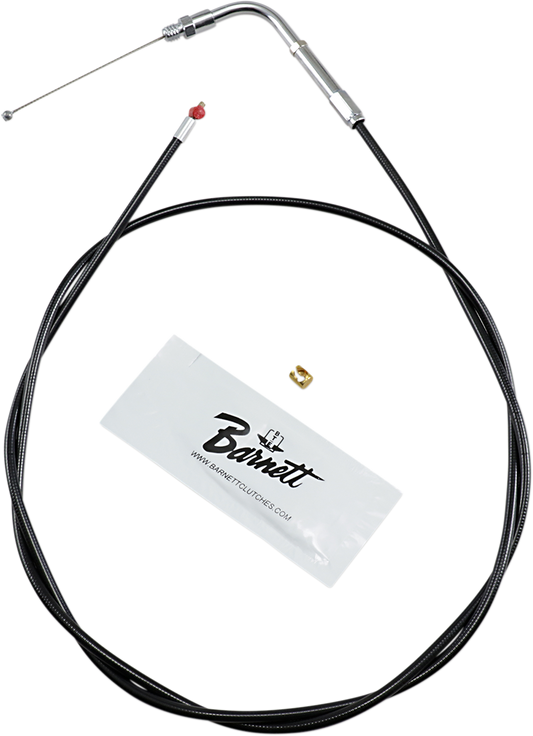 Cable del acelerador BARNETT - +6" - Negro 101-30-30007-06