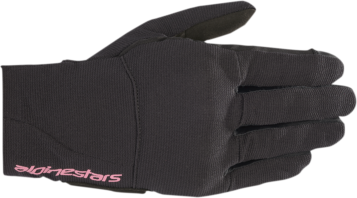 Guantes ALPINESTARS Stella Reef - Negro/Fucsia - Pequeño 3599020-1039-S 