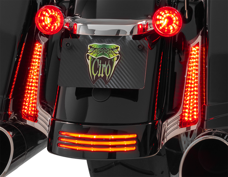 CIRO Filler Panel Accent Lights- Chrome 40044