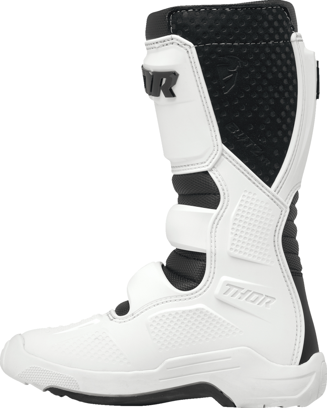 THOR Youth Blitz XR Boots - White/Black - Size 1 3411-0745