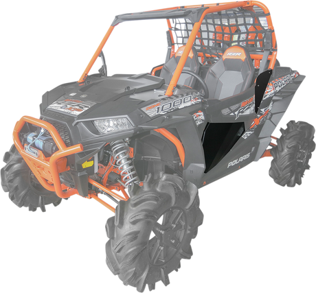 MOOSE RACING Lower Door Insert - Black - Polaris 2444.7476.1